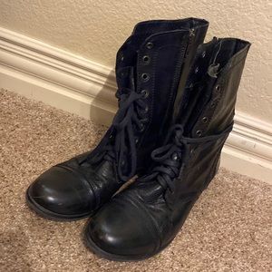 Steve Madden Short Black Boots